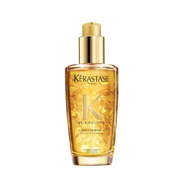 【KERASTASE 巴黎卡詩】金緻柔馭露100ml 買2送1(小金油/修護/柔順/光澤/護髮油/髮油/雙11限定)