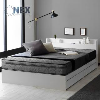 【NEX】星空舒眠床墊6尺三線 科技3D舒柔布 透氣釋壓棉 輕柔包覆(睡覺不塌陷高強度支撐)