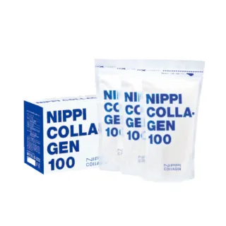 【NIPPI】100% 純膠原蛋白胜肽1盒 附5g湯匙 110gX3包(世界第一膠原蛋白 台灣總代理原廠出貨)