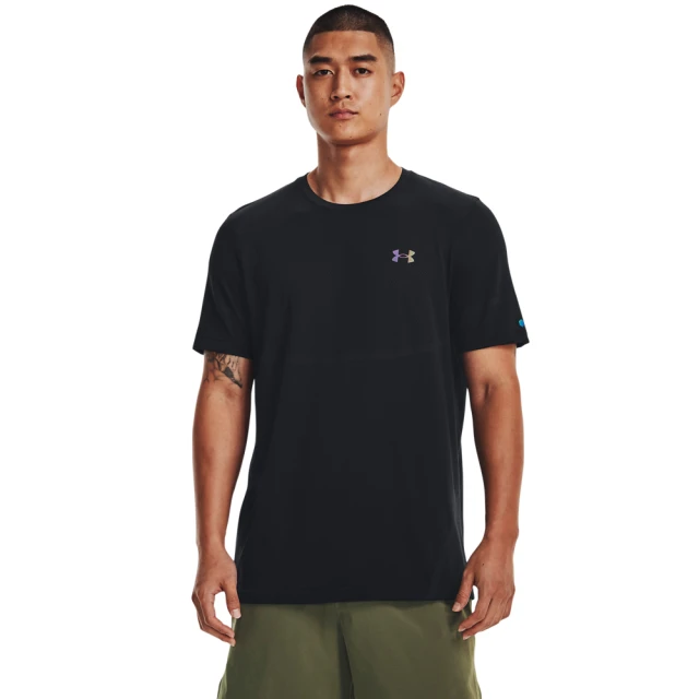 UNDER ARMOUR UA 男 Vanish Elite Seamless 短袖T-Shirt_1376781-001(黑)