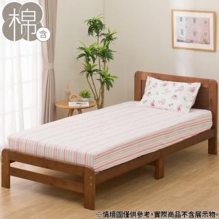 【NITORI 宜得利家居】多種厚度對應床包 PT41 FLORAL 雙人(多種厚度對應床包 床包 PT41)