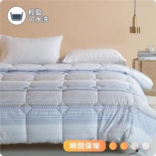 【飛航模飾】抗菌可水洗羽絲絨被-180X210cm 棉被 冬被(雙人)