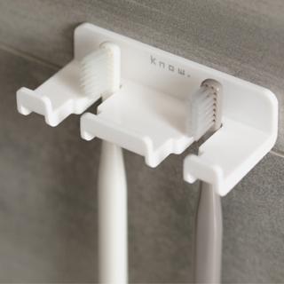 【Holder.Know】無痕多用途牙刷架組