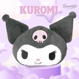【SANRIO 三麗鷗】酷洛米抱枕正版授權午睡枕靠墊靠枕玩偶枕頭沙發抱枕(新年送禮孫女女兒女友生日禮物)