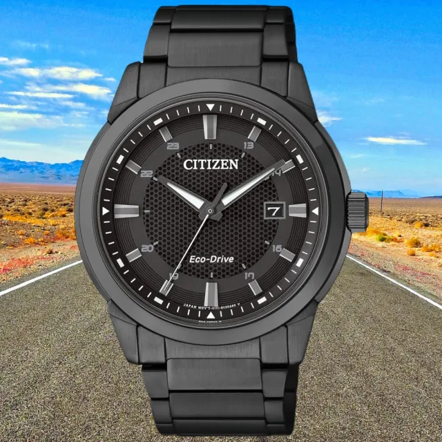 【CITIZEN 星辰】GENTS系列 光動能 時尚腕錶 手錶(BM7145-51E)