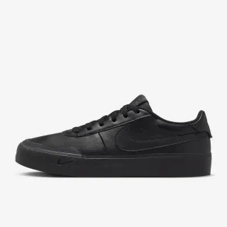 【NIKE 耐吉】COURT SHOT 男鞋 運動鞋 休閒鞋 復古 皮革 黑(FQ8146001)