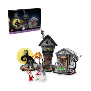【LEGO 樂高】IDEAS 21351 迪士尼提姆波頓《聖誕夜驚魂》(傑克斯克靈頓 模型 居家擺設 禮物)
