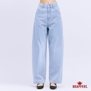 【BRAPPERS】女款 Boy friend系列-全棉錐形牛仔褲(淺藍)