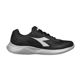 【DIADORA】輕量運動慢跑鞋 男鞋 運動鞋 休閒鞋 黑/藍(義大利進口 EASY RUN 尼龍網布 透氣 緩震 止滑)