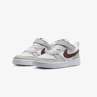 【NIKE 耐吉】COURT BOROUGH RECRAFT HF PS 小朋友 卡其白 中童 魔鬼氈 運動鞋 休閒鞋(FZ4522-100 ∞)