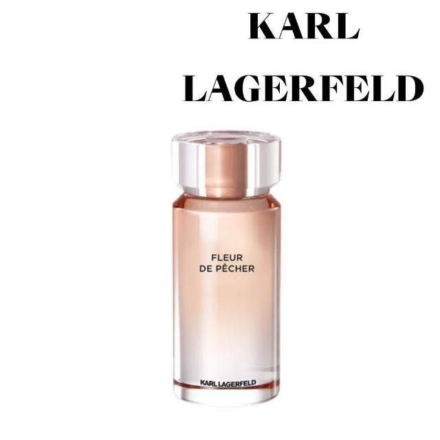 【KARL LAGERFELD 卡爾】桃色時尚女生淡香精50ml(平行輸入)