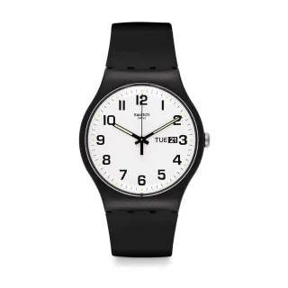 【SWATCH】New Gent 原創系列手錶 TWICE AGAIN AGAIN 再次驚豔 男錶 女錶 瑞士錶 錶(41mm)