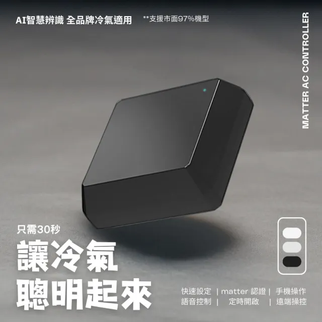 【Terncy 小燕科技】AI智慧冷氣控制器（matter認證）空調控制器(Homekit直連)