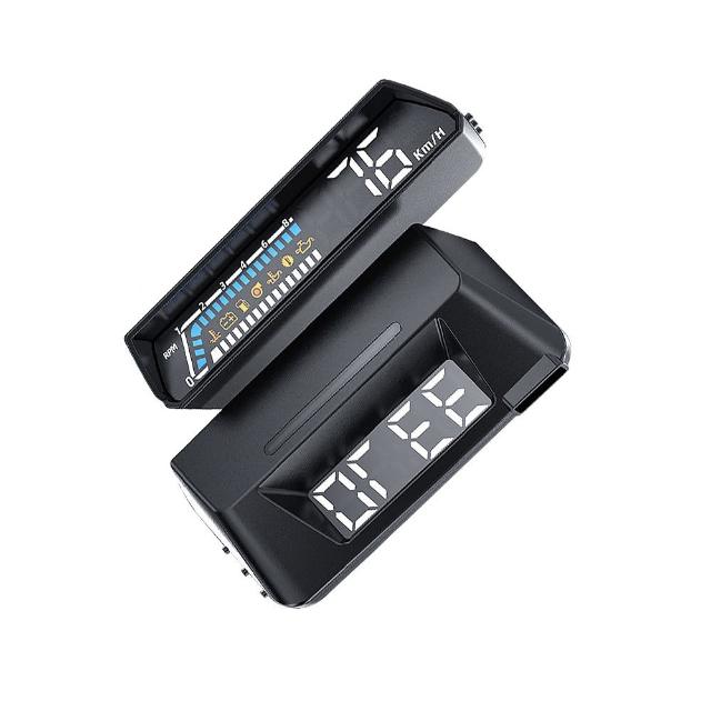 【領先者】S100 OBD2 雙螢幕 LED投影 多功能 HUD抬頭顯示器