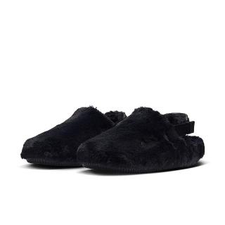【NIKE 耐吉】拖鞋 涼鞋 女鞋 運動 毛毛拖 W CALM MULE SE 黑 FZ3118-001