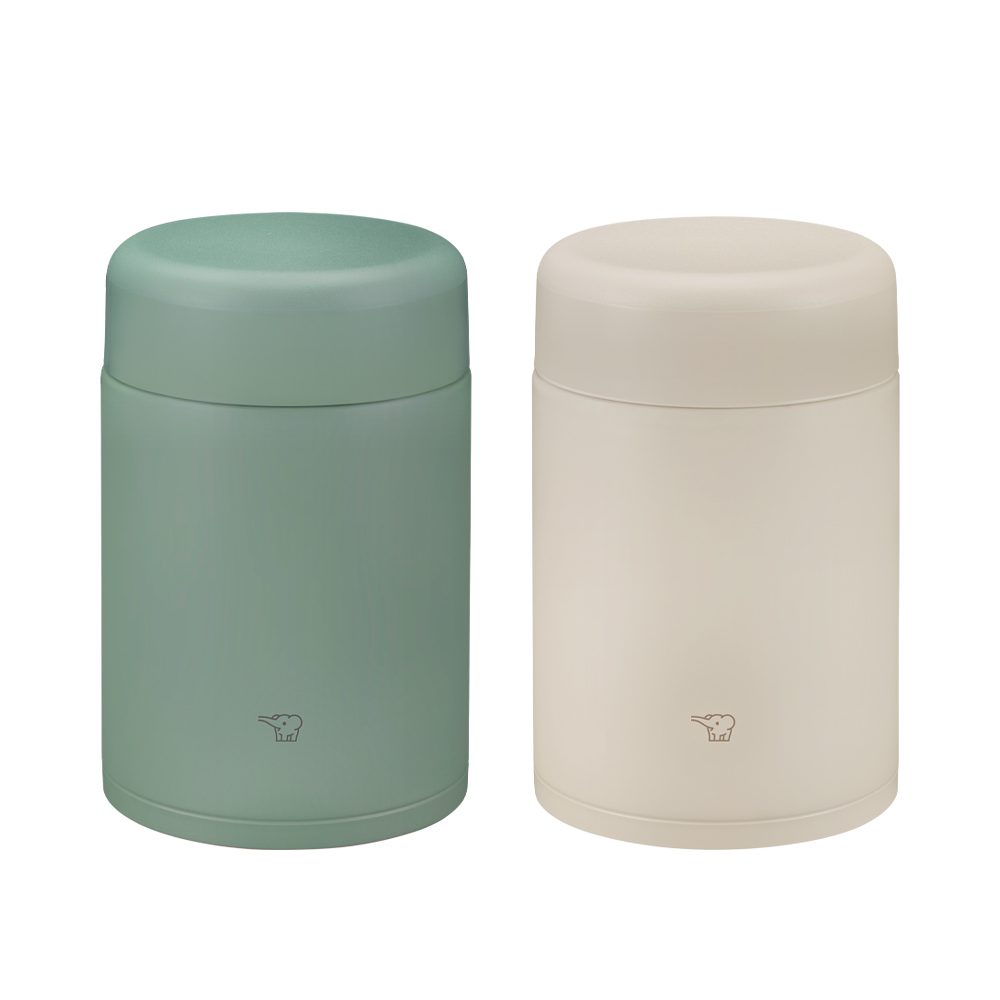 【ZOJIRUSHI 象印】不鏽鋼一體式杯蓋真空燜燒杯-520ml(SW-KA52)