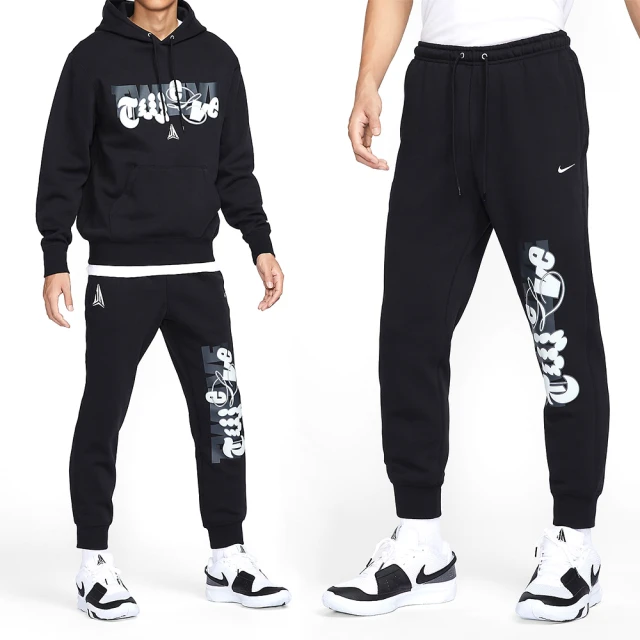 NIKE 耐吉 JA M Club BB Jogger Pant 男款 黑色 運動 刷毛 縮口 長褲 FZ1041-010