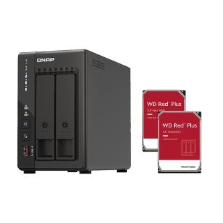 【QNAP 威聯通】搭WD 8TB x2 ★ TS-253E-8G 2bay NAS 網路儲存伺服器