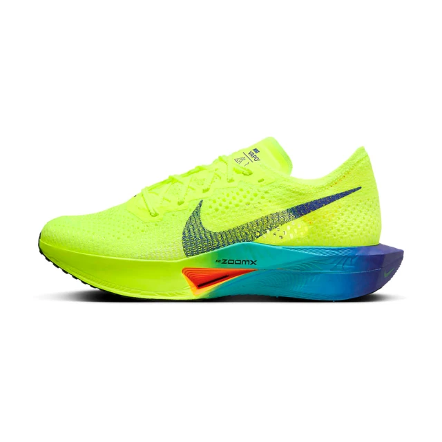 NIKE 耐吉 ZoomX Vaporfly Next% 3 女鞋 螢光綠藍色 緩震 馬拉松 運動 慢跑鞋 DV4130-700