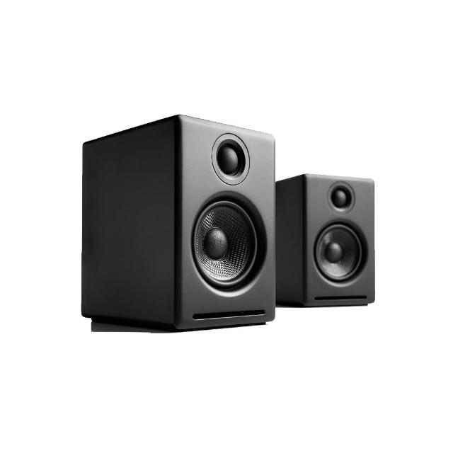 【Audioengine】A2+ 2025升級版 主動式立體聲藍牙書架喇叭(黑)