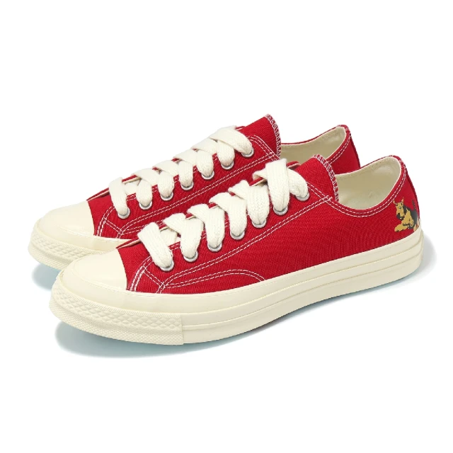 CONVERSE x GOLF le FLEUR 休閒鞋 Chuck 70 Low 男女鞋 紅 1970 聯名(A12145C)