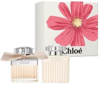 【Chloe’ 蔻依】女性兩件組同名香節日禮盒(淡香水50ml+身體乳100ml-國際航空版)
