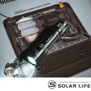 【Fenix】E12 V3.0 便攜EDC手電筒附電池200流明(隨身手電筒 戰術手電筒 迷你手電筒 LED照明 三段冷白光)