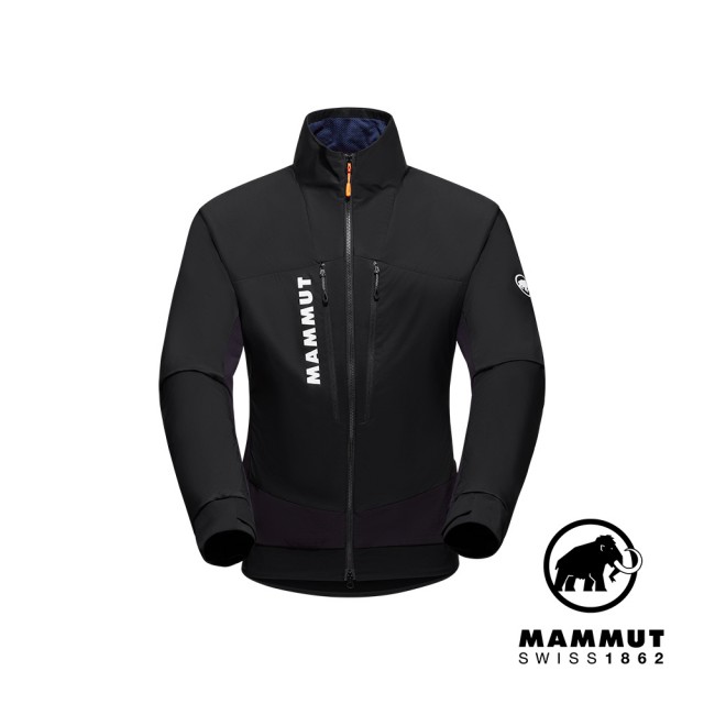 【Mammut 長毛象官方直營】Aenergy IN Hybrid Jacket Men 輕量保暖化纖外套 黑色 男款 #1013-02580