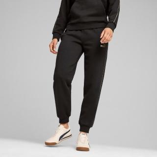 【PUMA】長褲 女款 運動褲 歐規 MINIMAL GOLD TAPE 黑 68529601