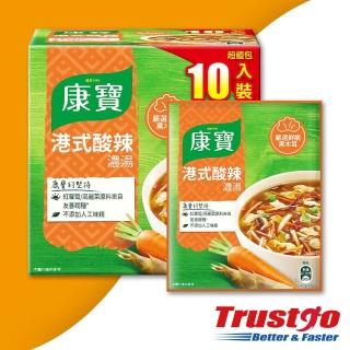 【美式賣場】康寶 港式酸辣濃湯(46.6公克 X 10 包/盒)