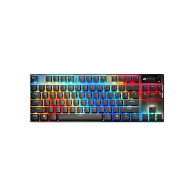 【Steelseries 賽睿】Apex Pro TKL Gen 3無線電競鍵盤(電競/鍵盤/TKL/無線/英刻)