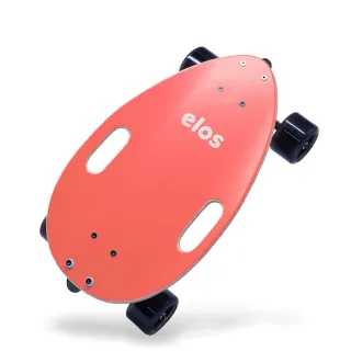 【Elos都會滑板】珊瑚紅通勤款(代步交通滑板 交通板)