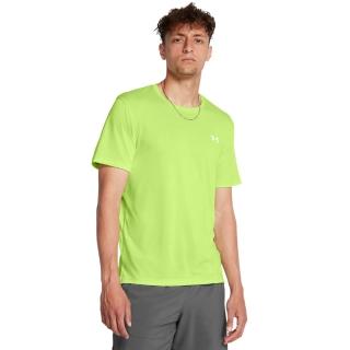 【UNDER ARMOUR】UA 男 Launch 短袖T-Shirt 1382582-304(螢光綠色)