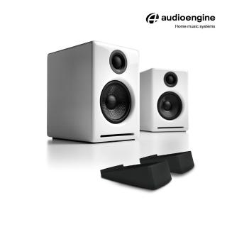 【Audioengine】A2+2025升級版主動式書架喇叭+腳架組合(支架組合)