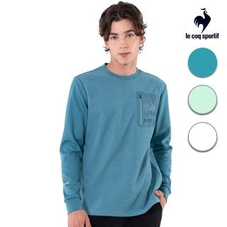 【LE COQ SPORTIF 公雞】官方直營 休閒潮流圓領T恤 男款-3色-LWU21221