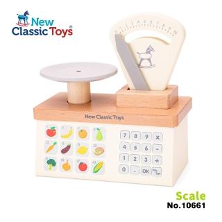 【New Classic Toys】幼兒認知學習超市蔬果秤木製玩具(10661)