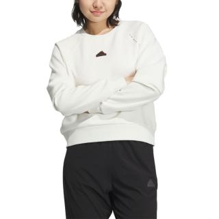 【adidas 愛迪達】圓領長袖T恤 TECH CREW 女 - JJ1109