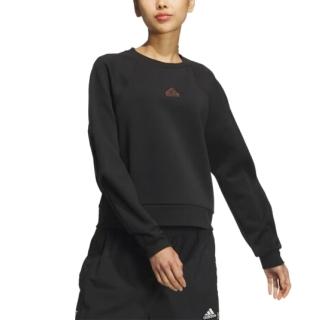 【adidas 愛迪達】圓領長袖T恤 TECH CREW 女 - JJ1107