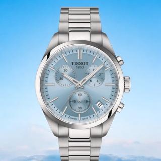【TISSOT 天梭】PR100 SPORT 運動時尚計時腕錶 -40mm情人節 禮物(T1504171135100)