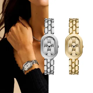 【FOSSIL 官方旗艦館】Sloan系列 流光雅韻精緻女錶 不鏽鋼錶帶手錶 24MM 雙12限定(2色可選)