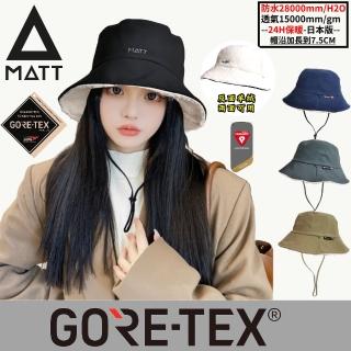 【西班牙MATT】AR-92日版GORE-TEX/PRO-24H防雨風雪28000mm保暖羊絨+頂級PRIMALOFT-GOLD雙面保暖漁夫帽