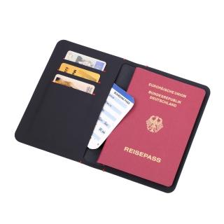 【Troika】超薄抗菌RFID屏障護照卡錢夾(護照夾 RFID 防盜刷 防盜錄)