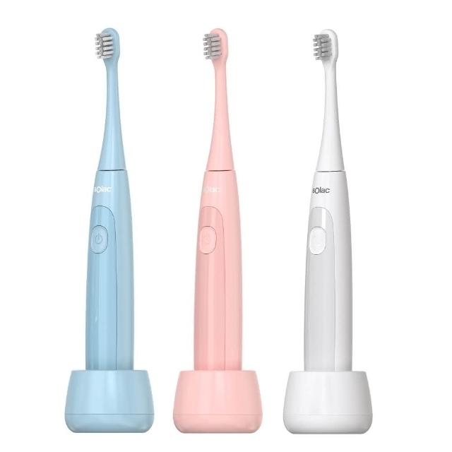 【SOLAC】IPX7防水級兒童電動音波震動牙刷(SRM-K7)