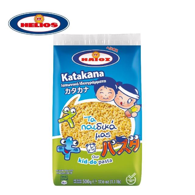【Helios】日文片假名造型義大利麵 500g