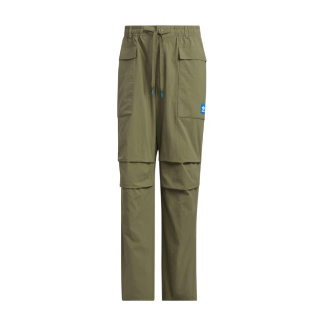 adidas 愛迪達 CS Woven Pants 男 長褲 運動 休閒 三葉草 拉鍊口袋 滑板風 軍綠(JC6838)