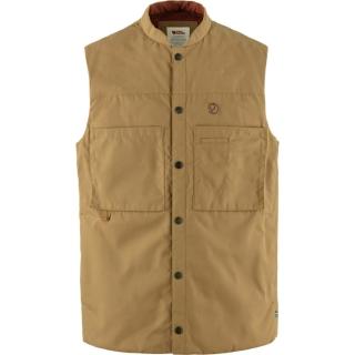 【Fjallraven】Singi Padded Vest 耐磨登山露營 背心 男(FR86708-232蕎麥棕 550黑 625月桂綠)