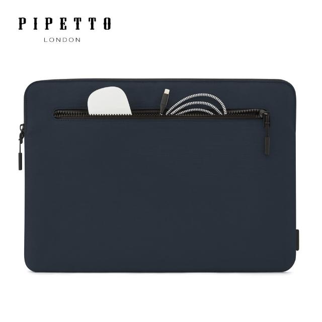 【Pipetto】Organiser MacBook 13/14吋 防撕裂布內膽包-海軍藍(電腦包)