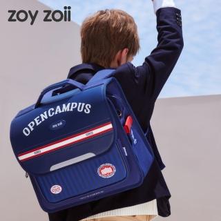 【zoyzoii】輕鬆學院系兒童護脊書包B59-B 橫款(歐美學院風)