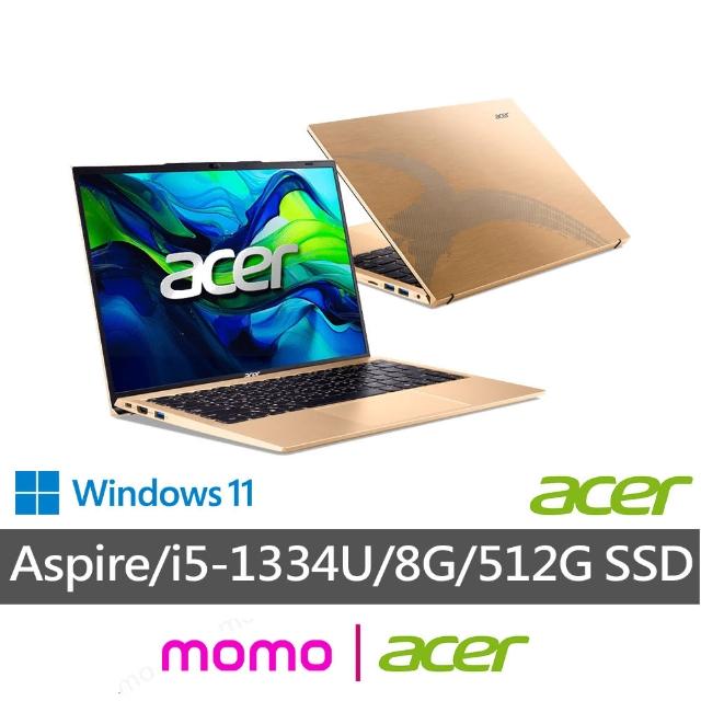 【Acer 宏碁】14吋i5輕薄筆電(Aspire/AL14-52M-528M/i5-1334U/8G/512G SSD/W11)