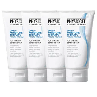 【PHYSIOGEL 潔美淨】保濕修護乳霜75ml_4入(皮膚科醫師推薦)